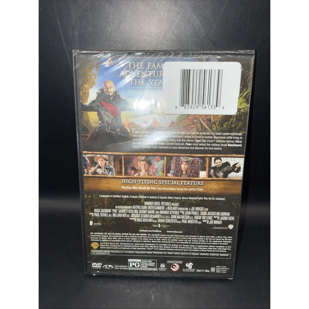 Pan DVD Promo NEW Hugh Jackman